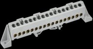 Tekfor TF-NN10-17-DP-K03 Шина L "фаза" в комбинированном DIN-изоляторе "Стойка" 6х9-17-Ср