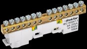 Tekfor TF-NN10-14-DL-K05 Шина PE "земля" неизолированная на универсальном держателе 6х9-14-Ж