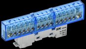 Tekfor TF-NN20-16-KL-K07 Шина N "ноль" изолированная на универсальном держателе