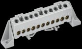 Tekfor TF-NN10-11-DP-K03 Шина L "фаза" в комбинированном DIN-изоляторе "Стойка" 6х9-11-Ср
