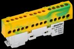 Tekfor TF-NN10-14-KL-K52 Шина PE "земля" изолированная на универсальном держателе 6х9-14-ЖЗ