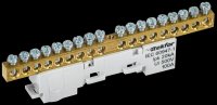 Tekfor TF-NN10-18-DL-K03 Шина L "фаза" неизолированная на универсальном держателе 6х9-18-Ср