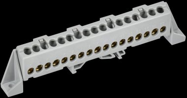 Фотография товара 'Tekfor TF-NN10-17-DP-K03 Шина L "фаза" в комбинированном DIN-изоляторе "Стойка" 6х9-17-Ср'