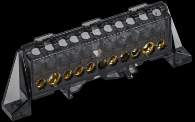 Фотография товара 'Tekfor TF-NN20-55-DP-K02 Шина N "ноль" в комбинированном DIN-изоляторе "Стойка"'