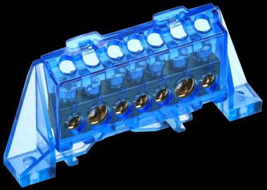 Фотография товара 'Tekfor TF-NN20-07-DP-K07 Шина N "ноль" в комбинированном DIN-изоляторе "Стойка"'