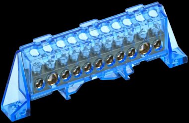 Фотография товара 'Tekfor TF-NN20-11-DP-K07 Шина N "ноль" в комбинированном DIN-изоляторе "Стойка"'