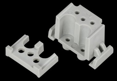 Фотография товара 'Tekfor TF-KP70D-KR Кронштейн крепления DIN-рейки второго уровня для КМПн'