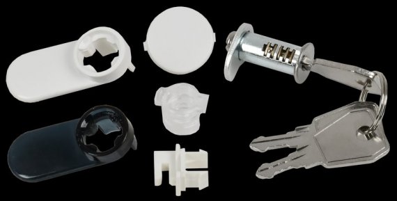 Фотография товара 'Tekfor TF-KP00D-ZP Замок с ключом'