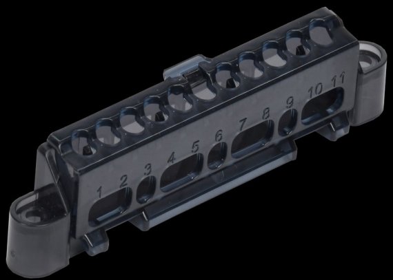 Фотография товара 'Tekfor TF-KP00D-S-06 Суппорт для шин в корпус (ширина 6 модулей)'