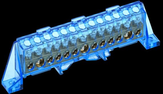 Фотография товара 'Tekfor TF-NN20-13-DP-K07 Шина N "ноль" в комбинированном DIN-изоляторе "Стойка"'