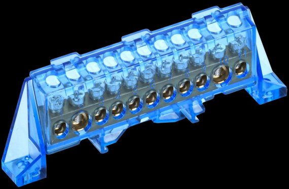 Фотография товара 'Tekfor TF-NN20-11-DP-K07 Шина N "ноль" в комбинированном DIN-изоляторе "Стойка"'