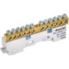 Tekfor TF-NN10-12-KL-K07 Шина N "ноль" изолированная на универсальном держателе 6х9-12-С
