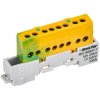 Tekfor TF-NN10-08-KL-K52 Шина PE "земля" изолированная на универсальном держателе 6х9-8-ЖЗ