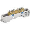 Tekfor TF-NN10-04-DL-K07 Шина N "ноль" неизолированная на универсальном держателе 6х9-4-С