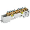Tekfor TF-NN10-08-DL-K05 Шина PE "земля" неизолированная на универсальном держателе 6х9-8-Ж