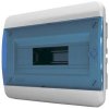 Tekfor Щит встраиваеный 12 мод. IP41, прозрачная синяя дверца BVS 40-12-2