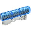 Tekfor TF-NN10-14-DL-K07 Шина N "ноль" неизолированная на универсальном держателе 6х9-14-С