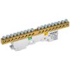 Tekfor TF-NN10-18-DL-K05 Шина PE "земля" неизолированная на универсальном держателе 6х9-18-Ж
