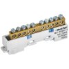 Tekfor TF-NN10-10-DL-K07 Шина N "ноль" неизолированная на универсальном держателе 6х9-10-С