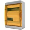 Tekfor Щит навесной 24 мод. IP65, прозрачная оранжевая дверца BNO 65-24-2
