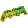 Tekfor TF-NN10-11-DP-K52 Шина PE "земля" в комбинированном DIN-изоляторе "Стойка" 6х9-11-ЖЗ
