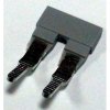 Tekfor Гребенчатая перемычка на 2 контакта, 16А, для клемм UT3-4.0, UT3-4.0A TD4.0