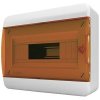 Tekfor Щит навесной 12 мод. IP41, прозрачная оранжевая дверца BNO 40-12-3