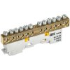 Tekfor TF-NN20-12-DL-K05 Шина PE "земля" неизолированная на универсальном держателе 8х12-12-Ж